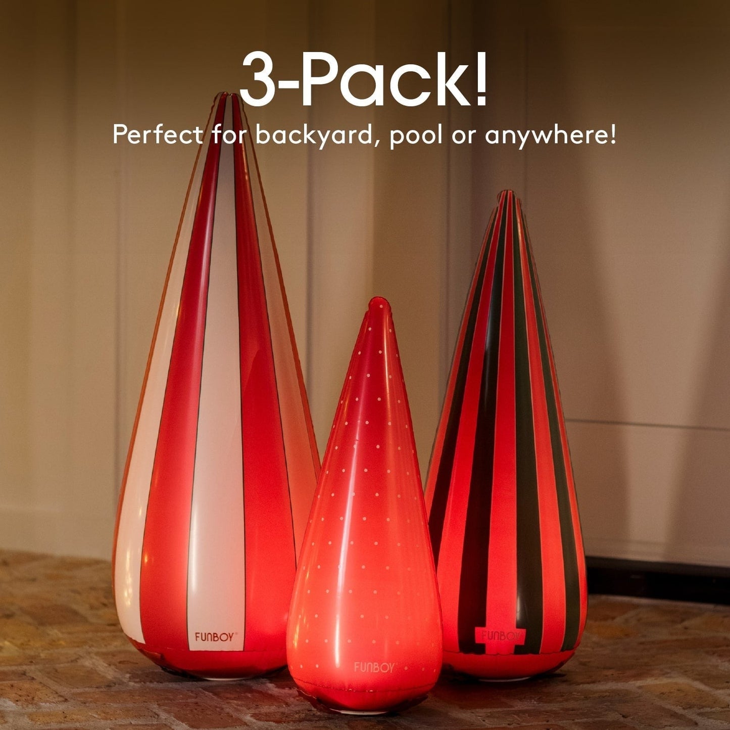 Inflatable Holiday Tree Cones