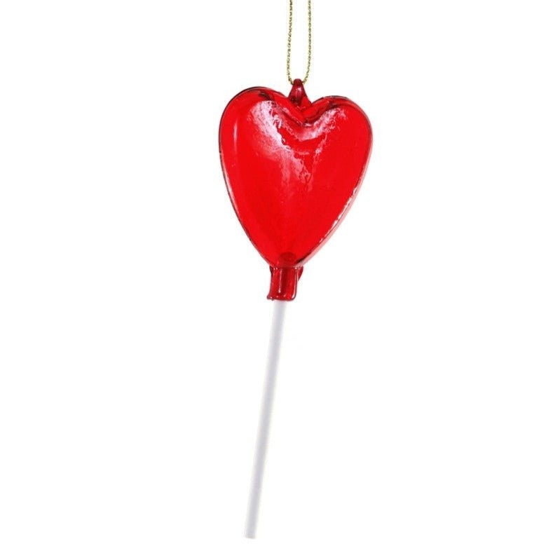 Heart Lollipop Ornament by Cody Foster