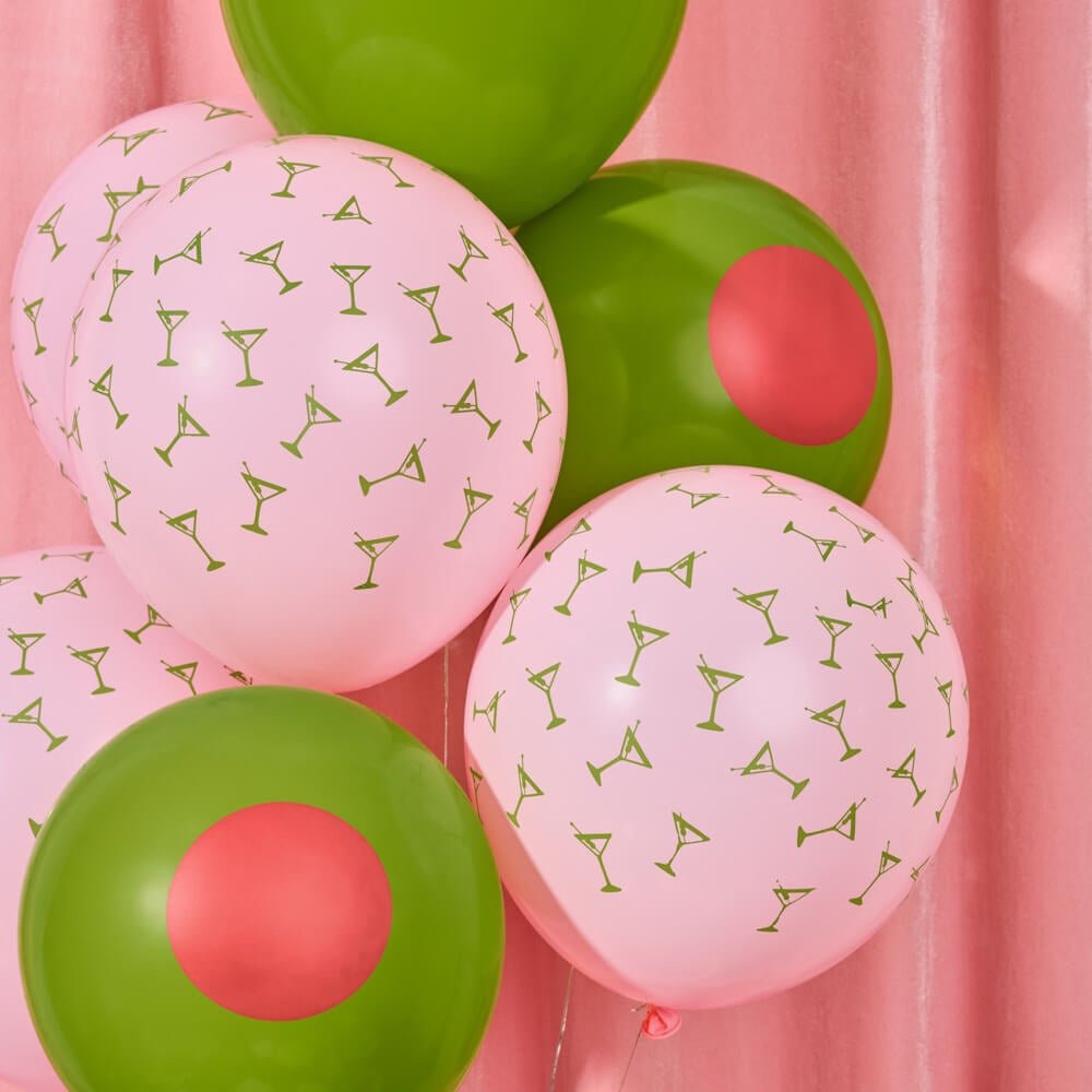 Martini Balloon Set