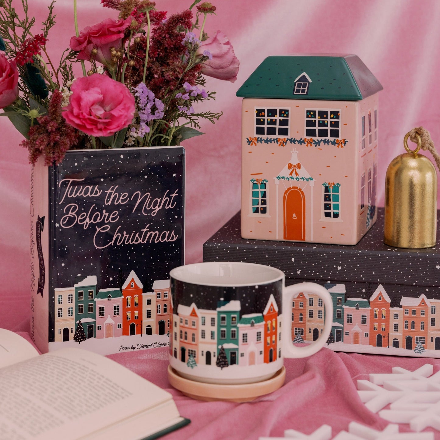 'twas the Night Before Christmas Cookie Jar