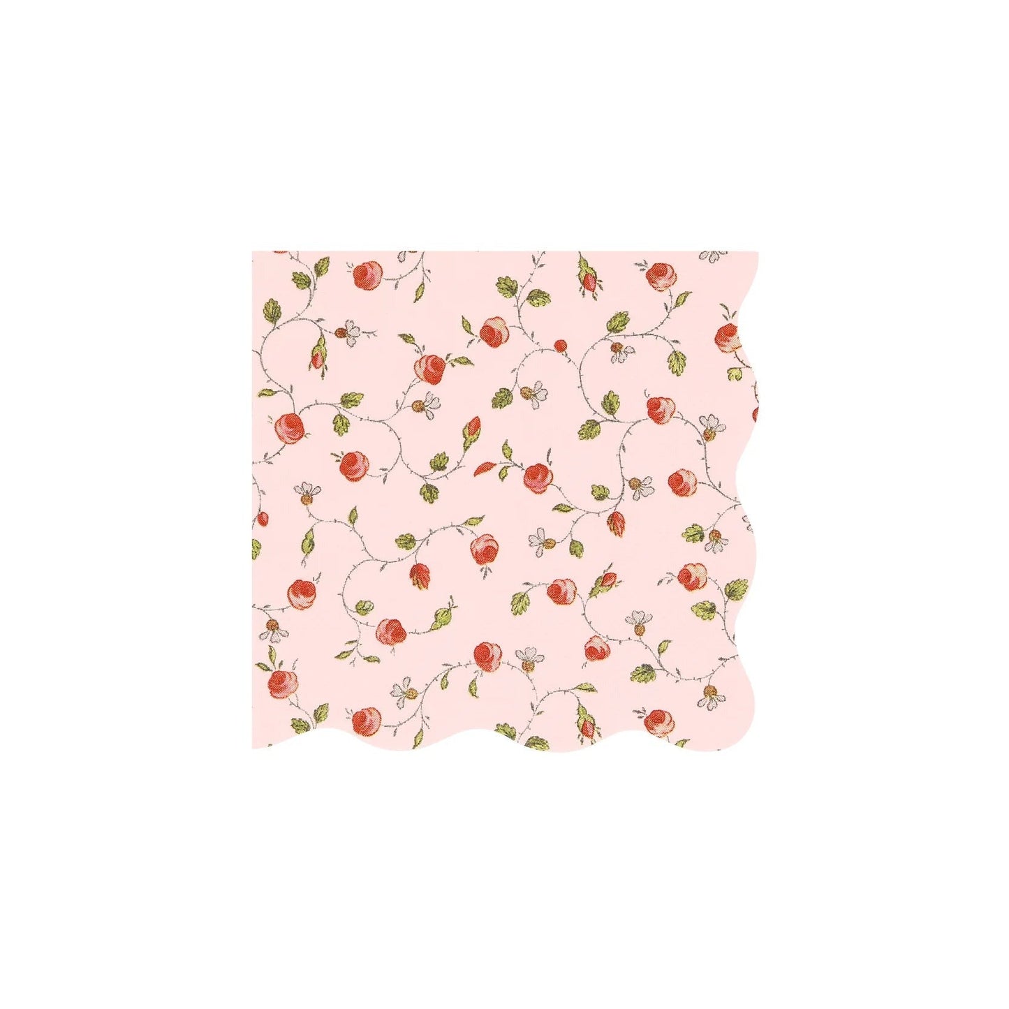 Meri Meri X Laduree Paris Rose Bud Napkins