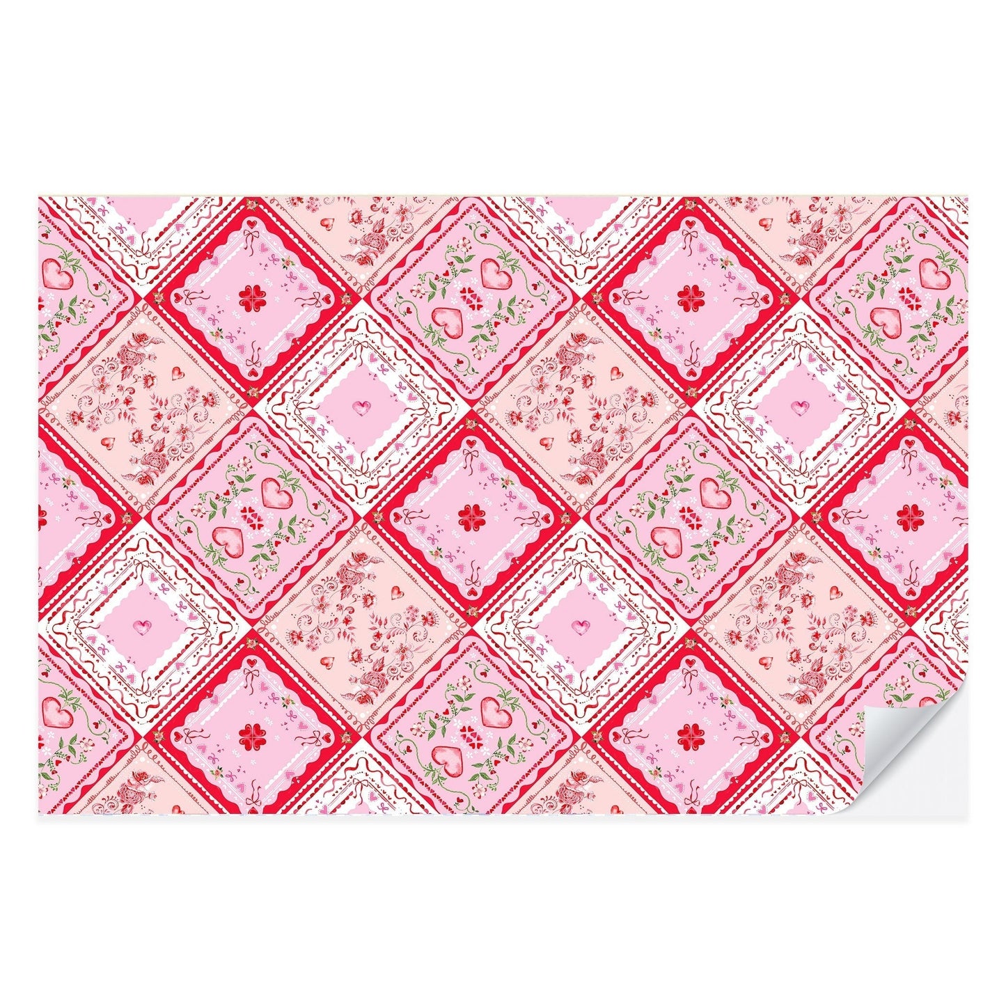 Cupid's Quilt Patchwork Placemat Pad