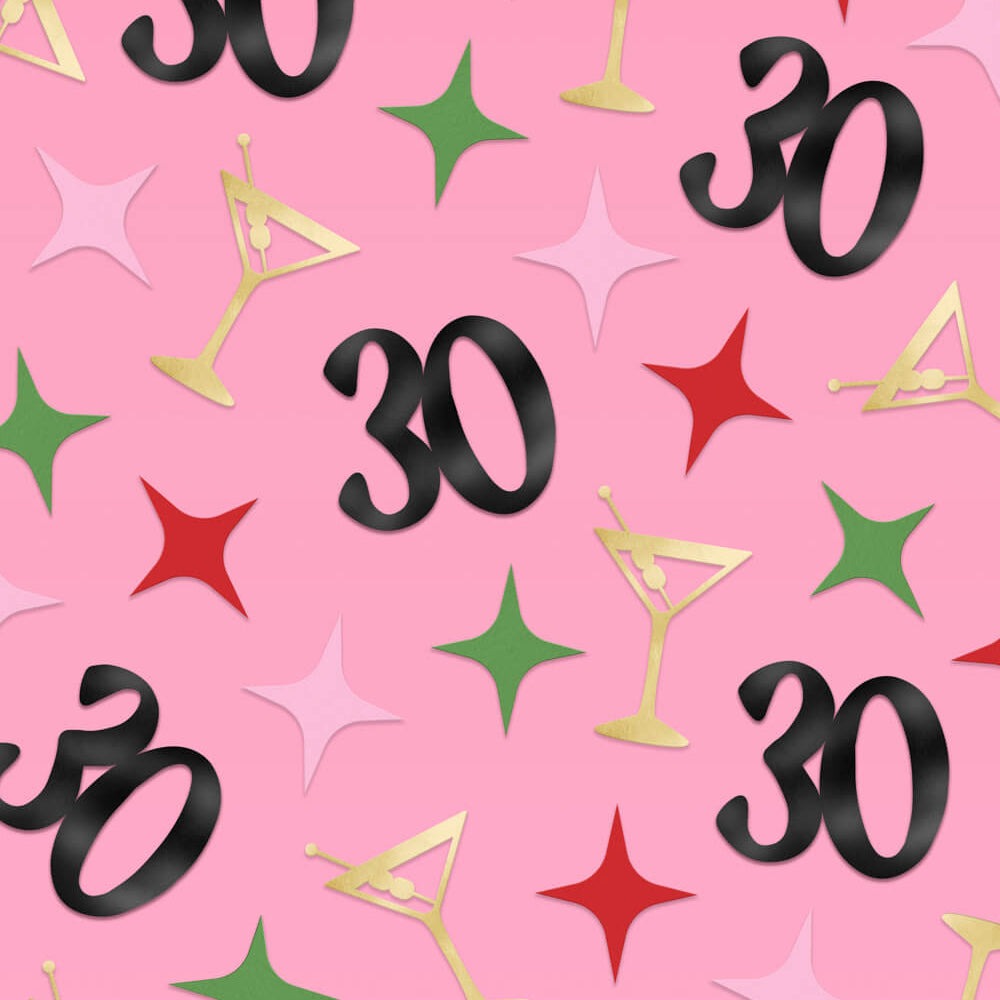 Dirty 30 Birthday Confetti