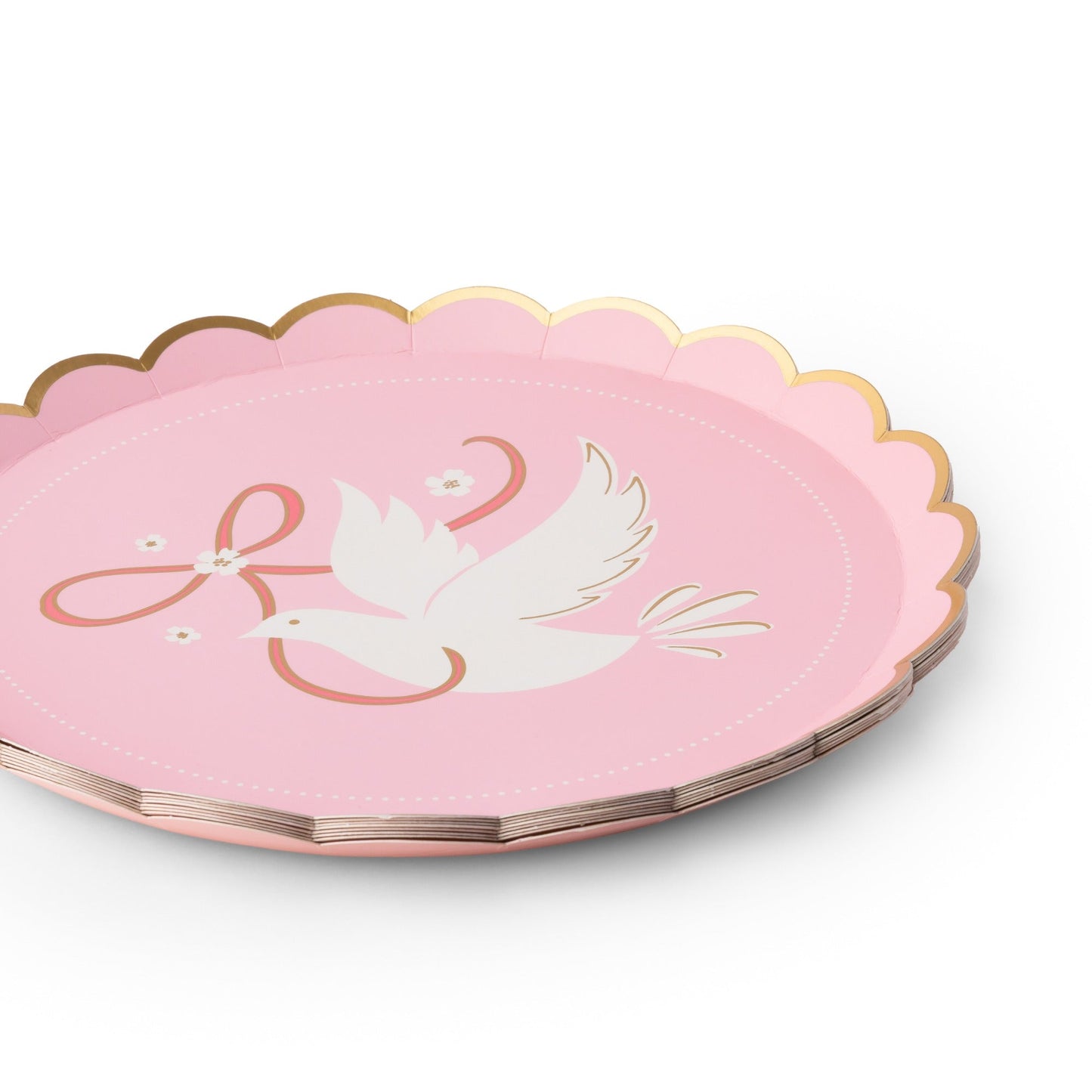Dove Petal Pink Small Plates
