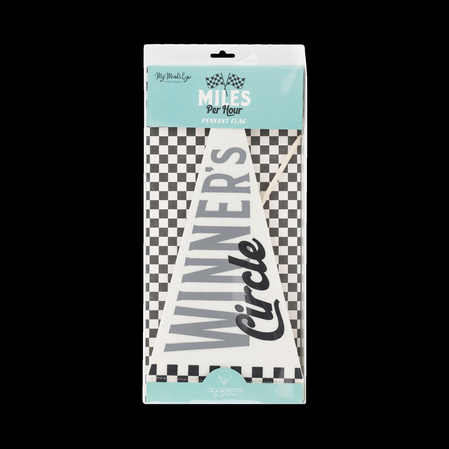 Winner's Circle Felt Pennant Flag