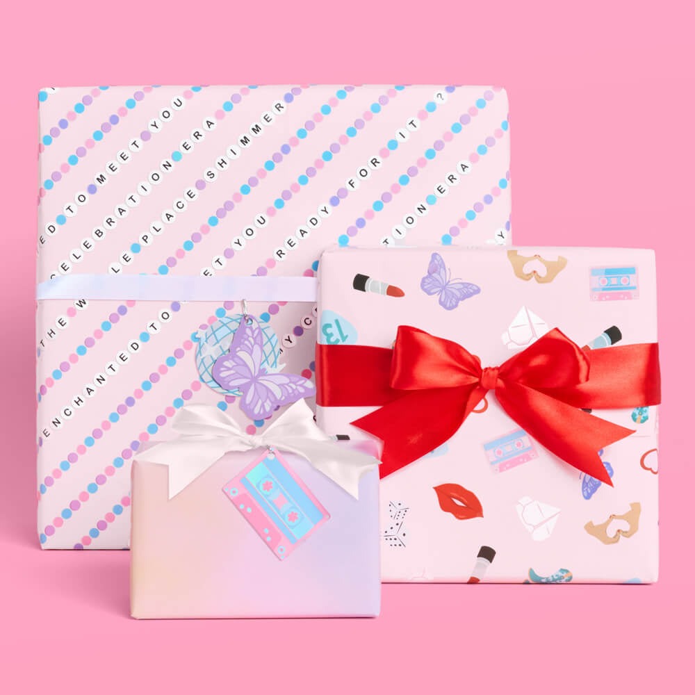 Unofficial Swiftie Gifting Era Wrapping Paper & Tags Set