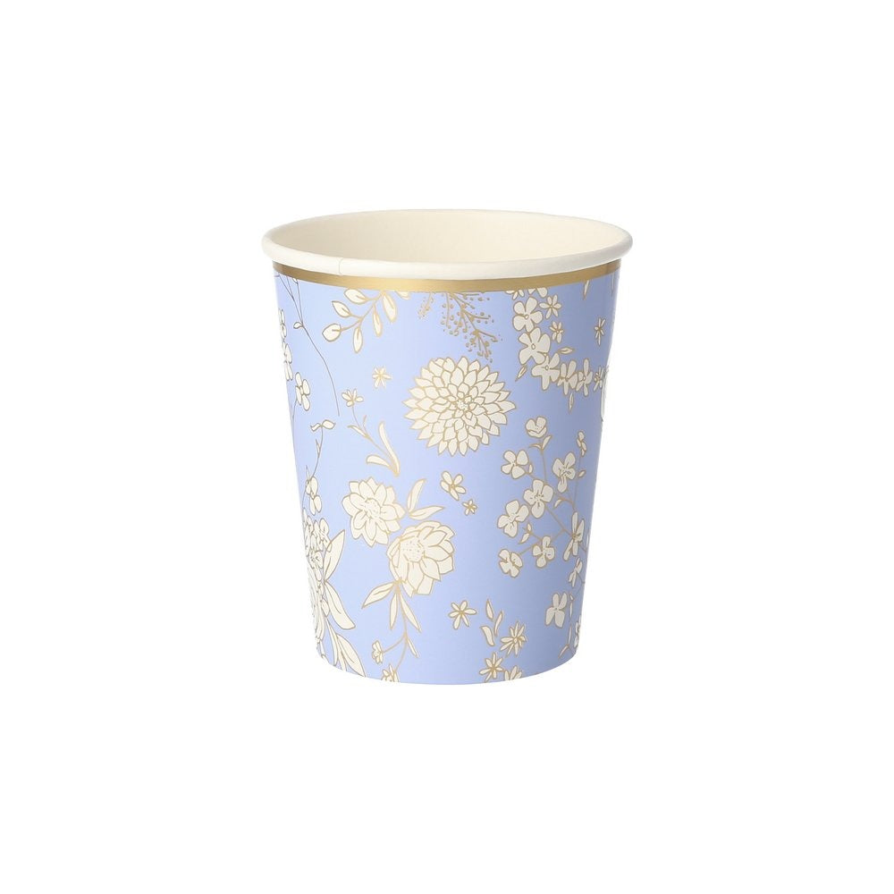 English Garden Floral Party Cups