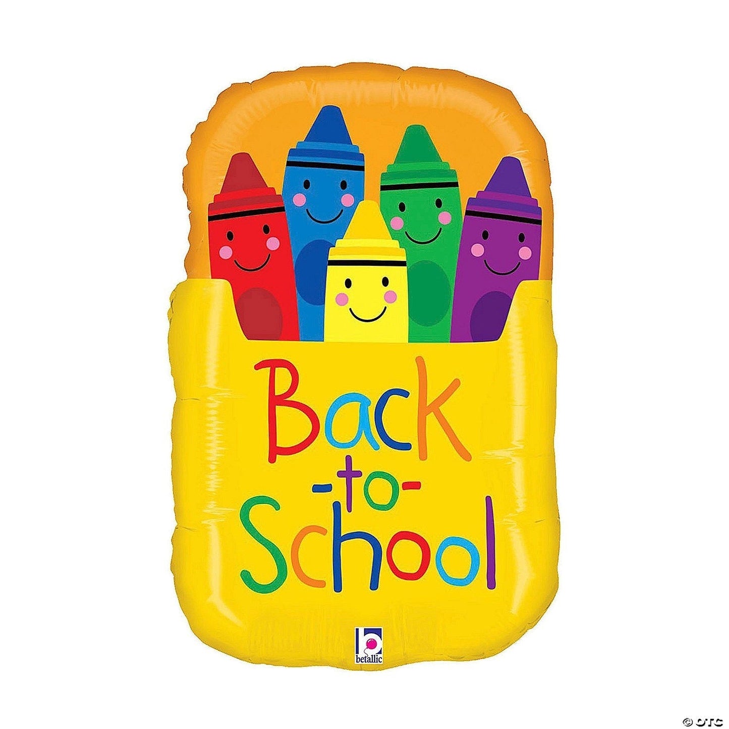 Back-To-School Crayon Box Balloon