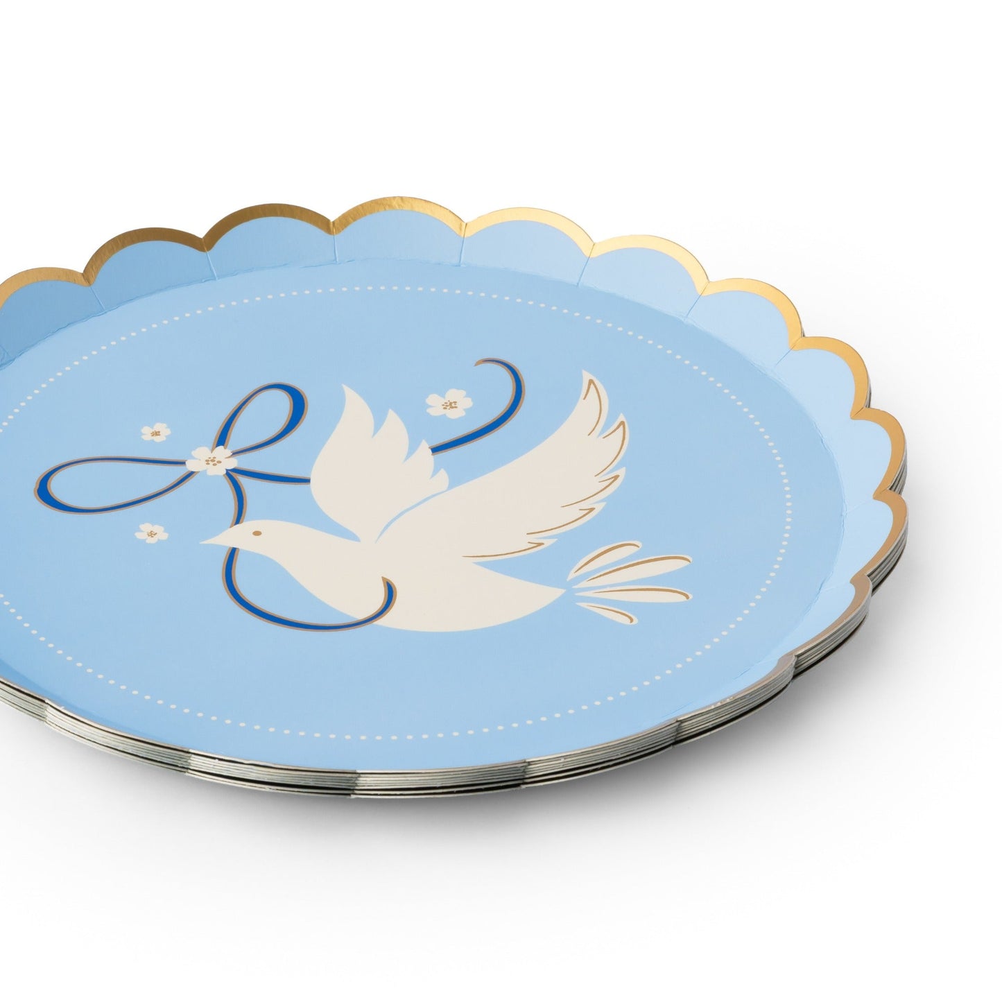 Dove Sky Blue Small Plates