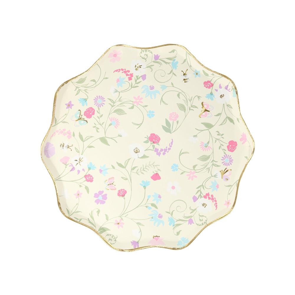 Meri Meri X Laduree Paris Floral Side Plates