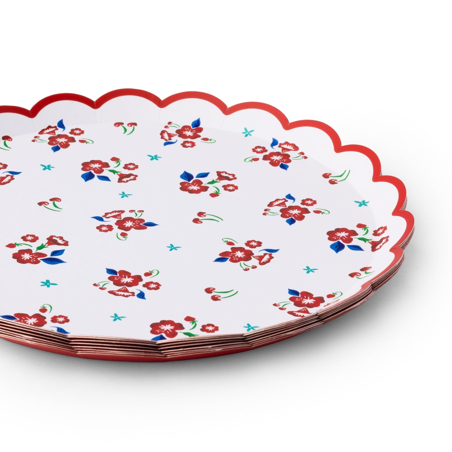 Betty CrockerTM X Bonjour Fete Vintage Floral Dessert Plates