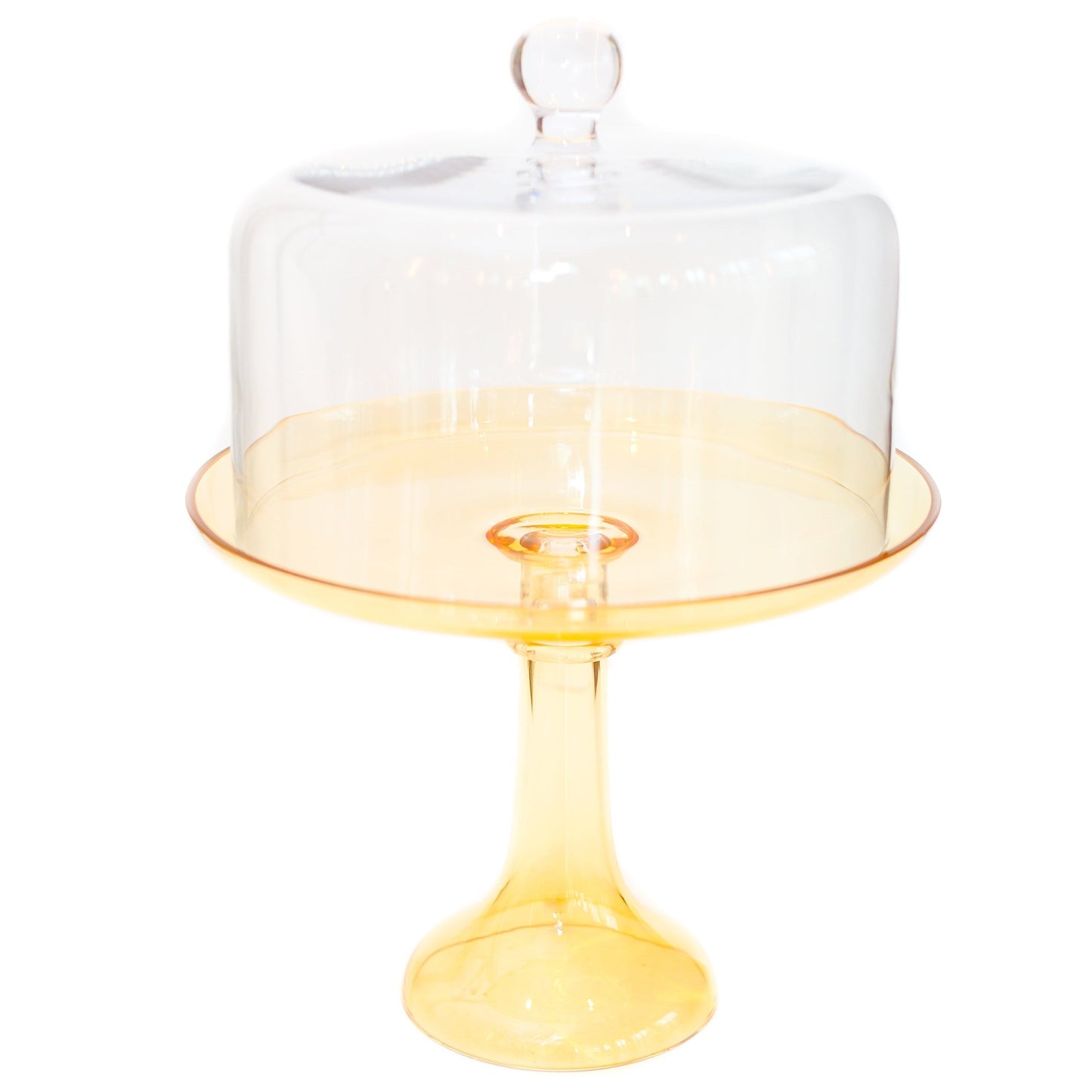 Clear Glass Cake Stand Dome