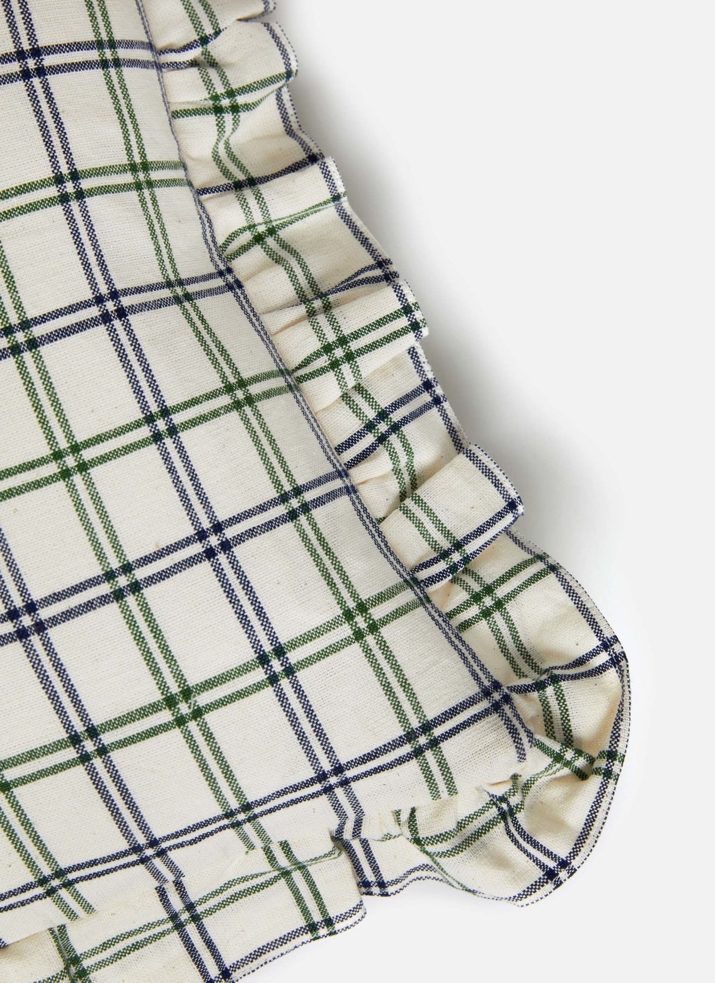 Mayfair Plaid Hunter Green Petite Pillow