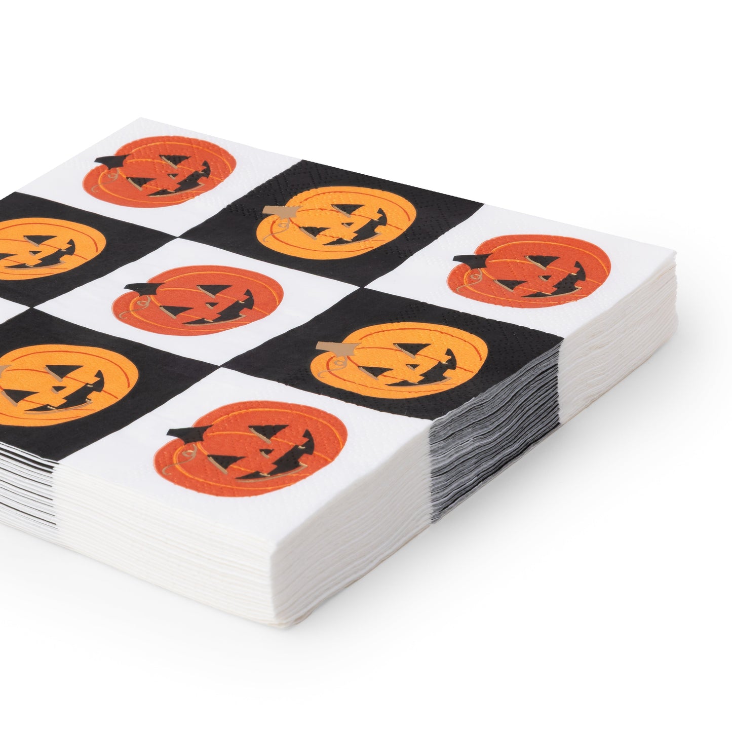 Orange Jack-O-Lantern Large Napkins