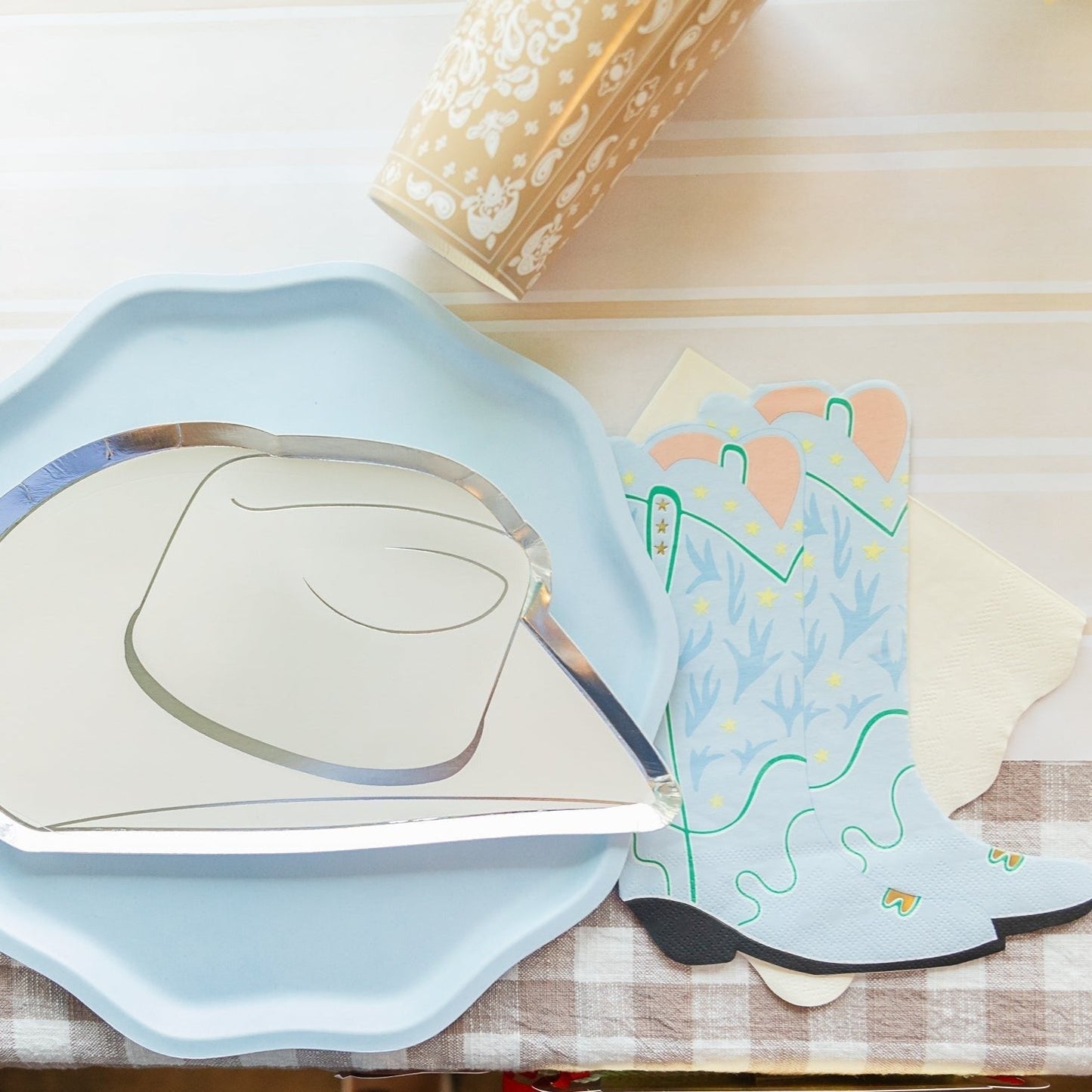 French Creme Eco Large Napkins