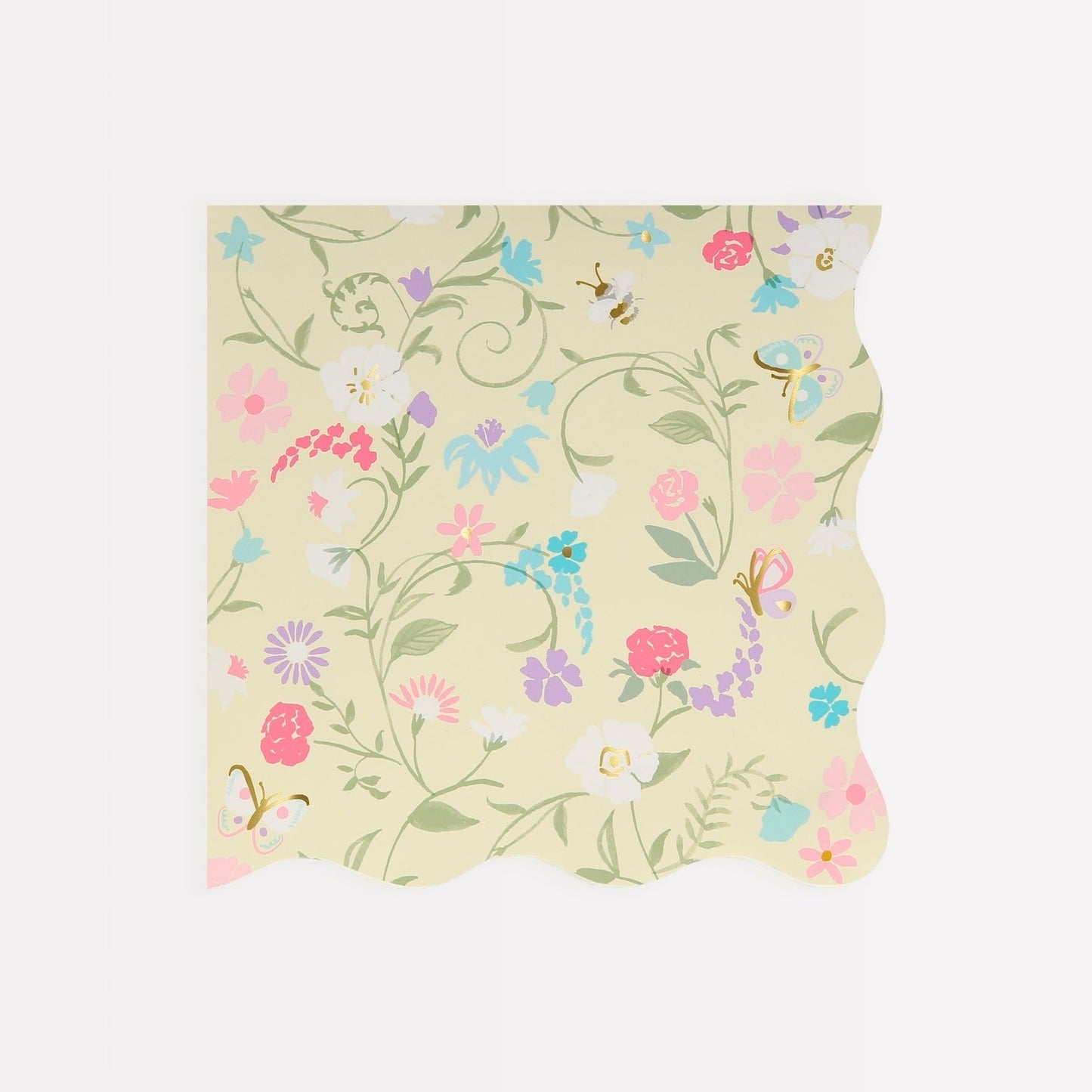 Meri Meri X Laduree Paris Floral Small Napkins
