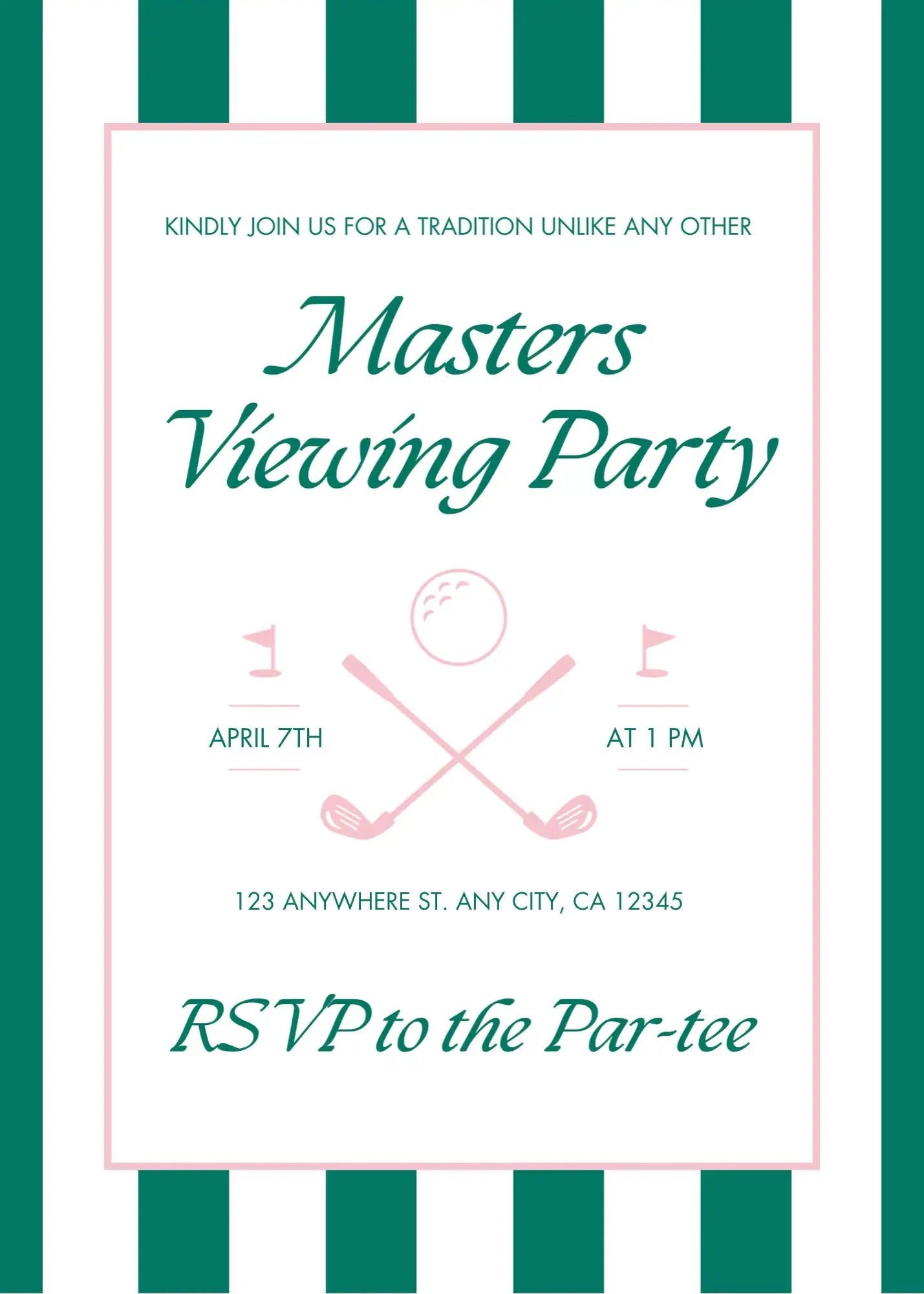 Le Golf Party Kit