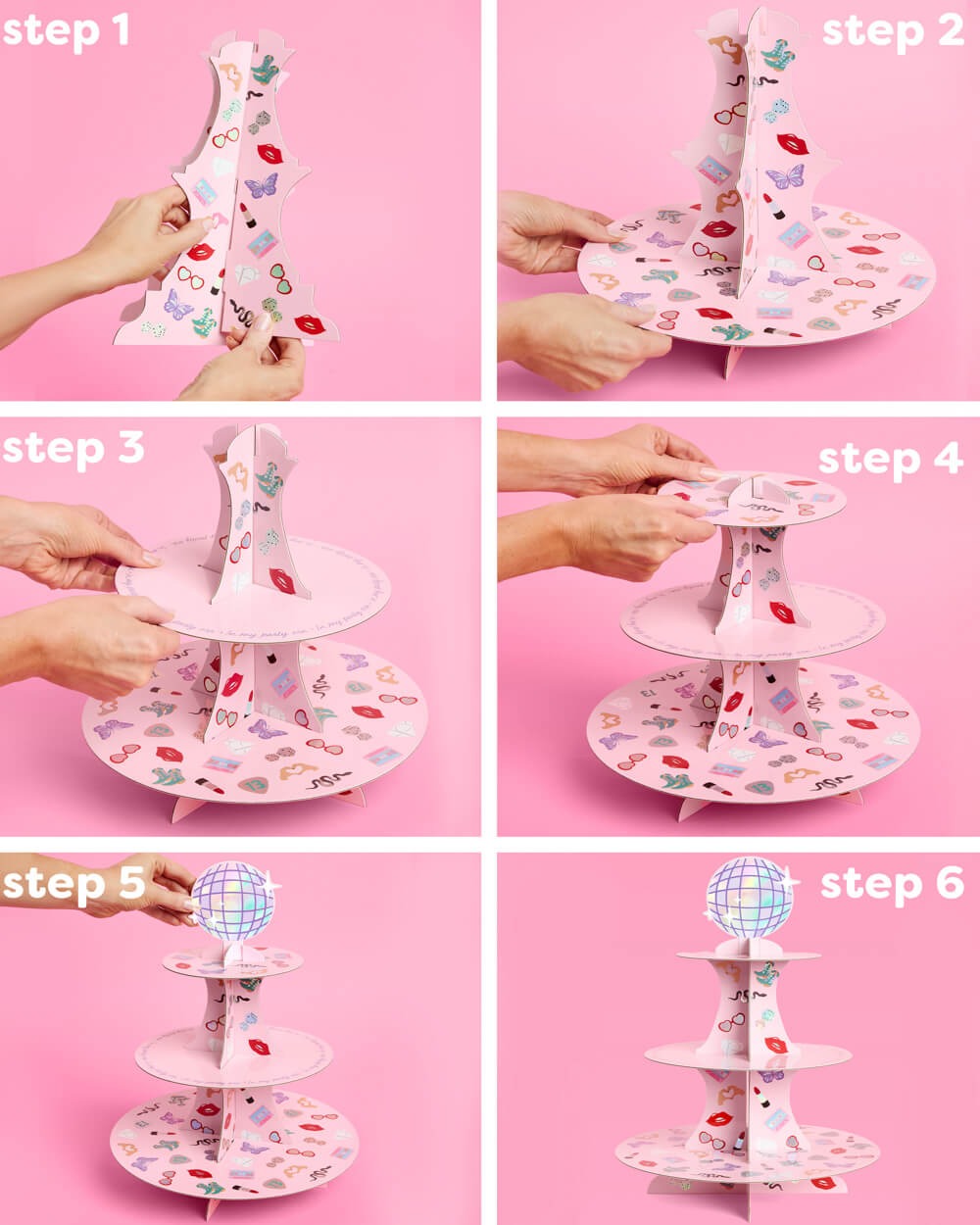 Unofficial Swiftie Eras Cupcake Tower