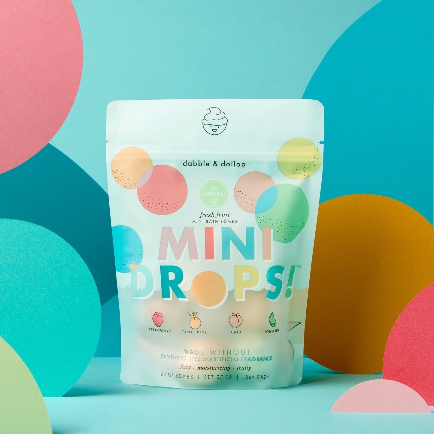 Fresh Fruit Mini Bath Bombs
