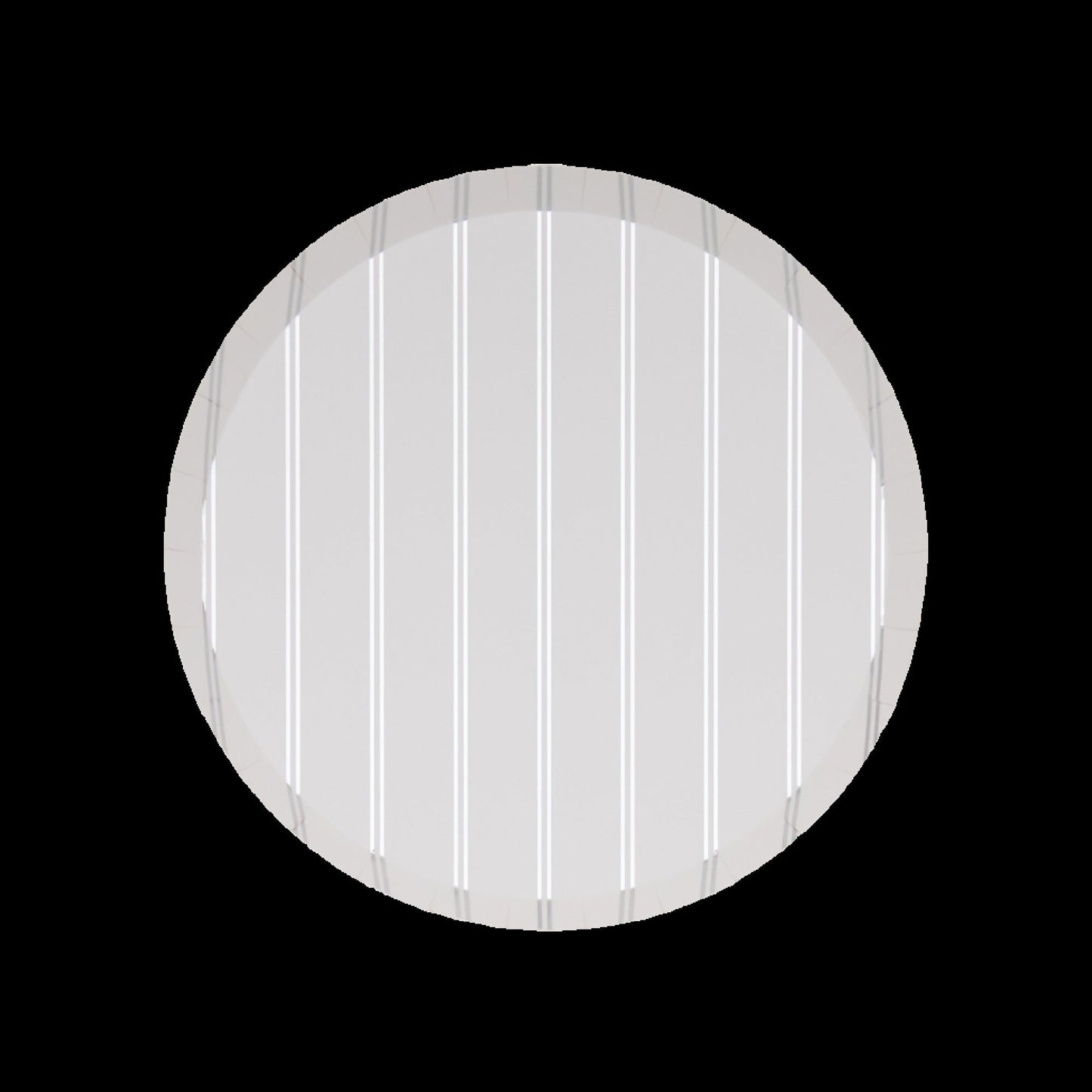 Silver Signature Stripe Small Plates