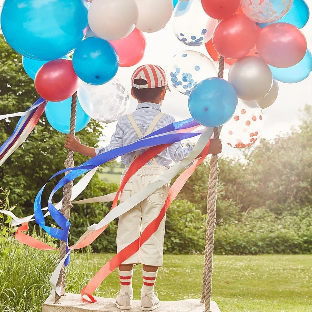 Red, White & Blue Balloon Garland Kit