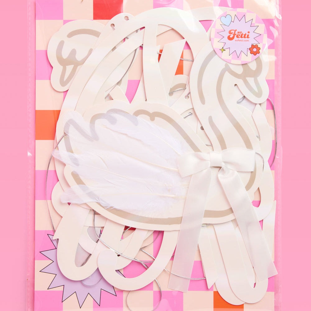 Bride to Be Swan Banner