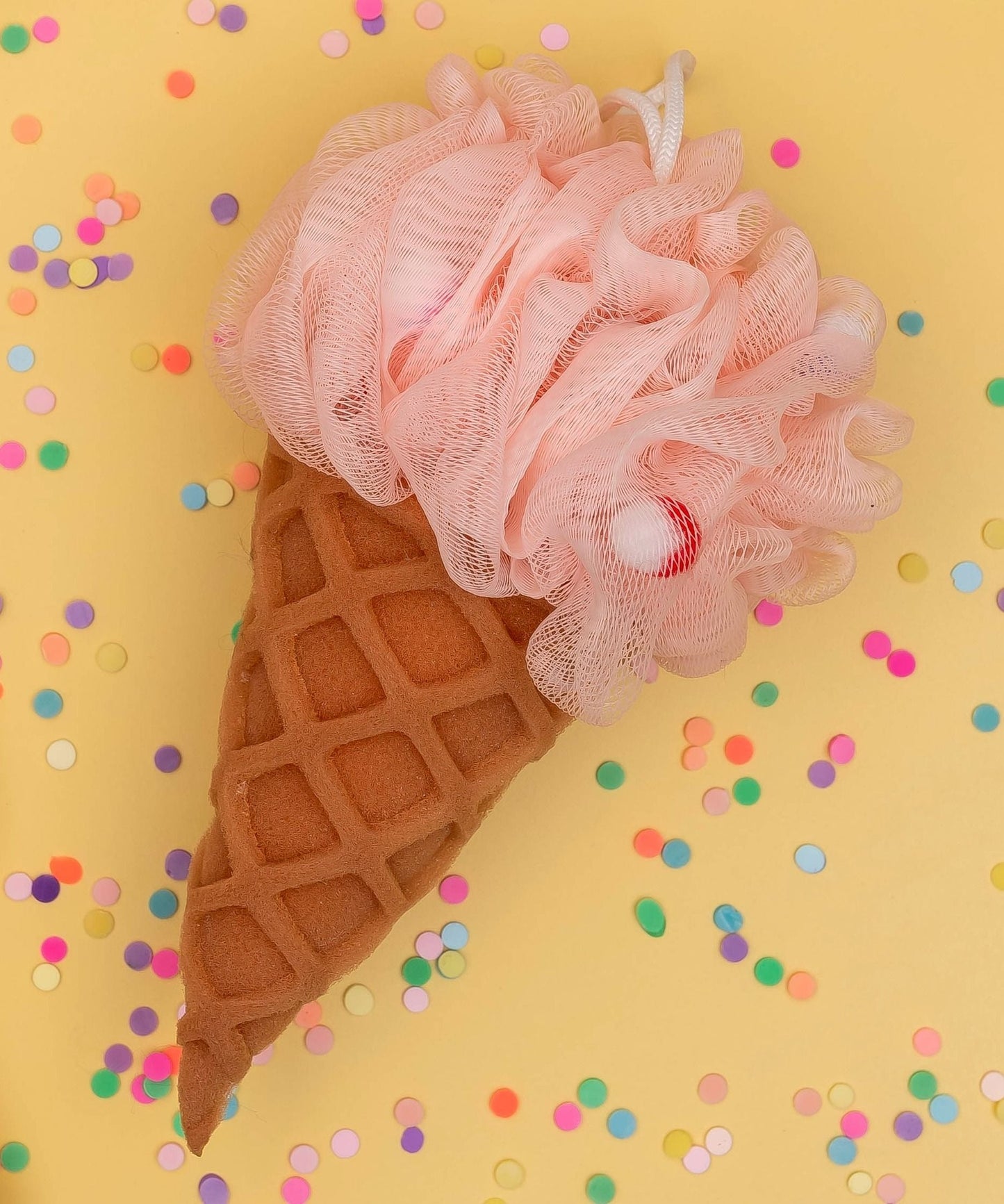 Ice Cream Bath Poof and Sponge