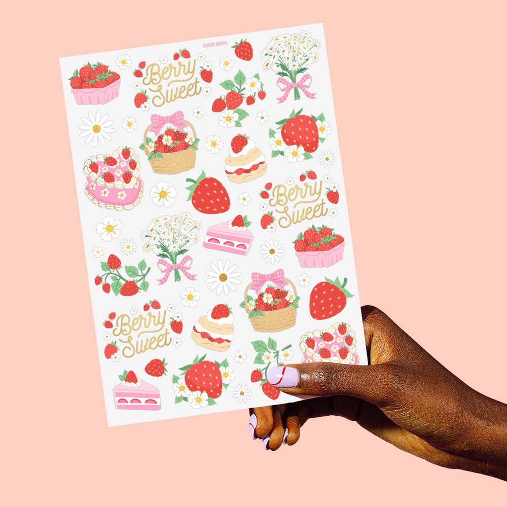 Berry Sweet Temporary Tattoos
