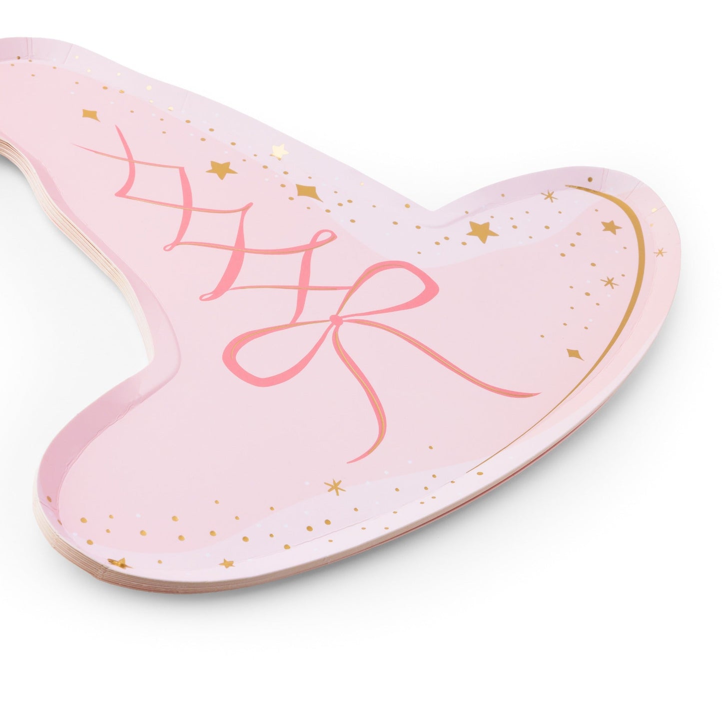 Pink Witch Hat Large Plates