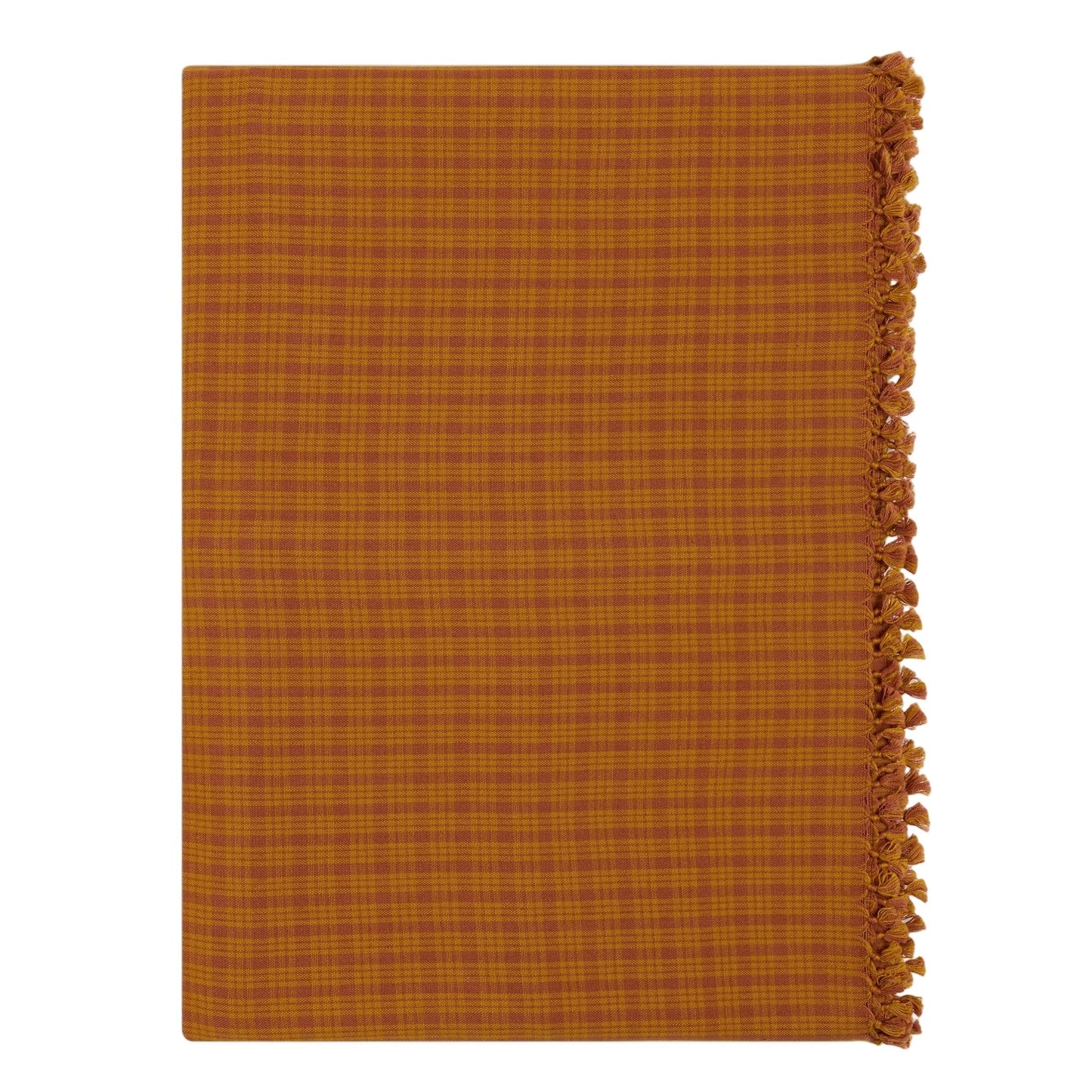 KATHERINE PLAID - Saffron Tablecloth