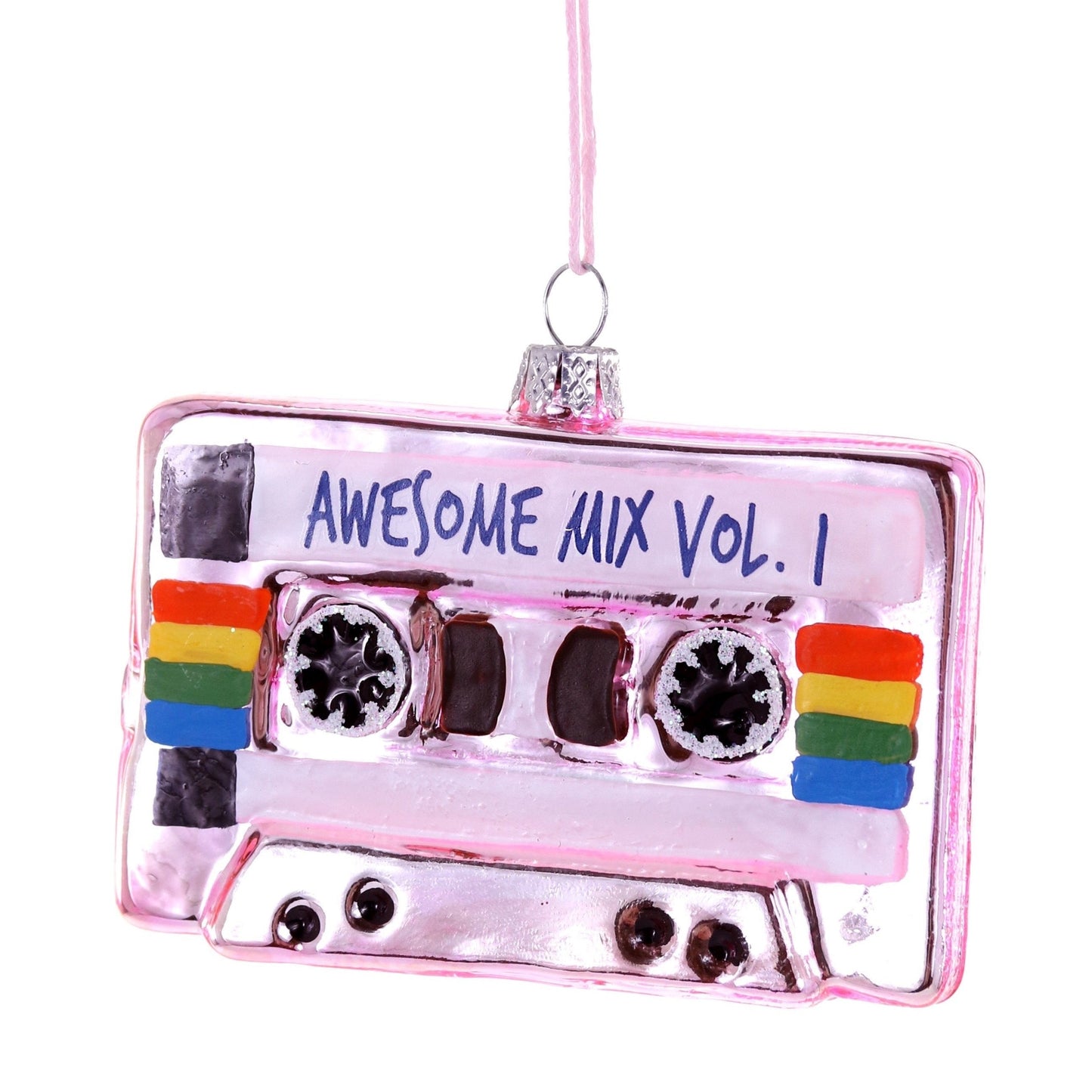 Awesome Pink Mixtape Ornament by Cody Foster