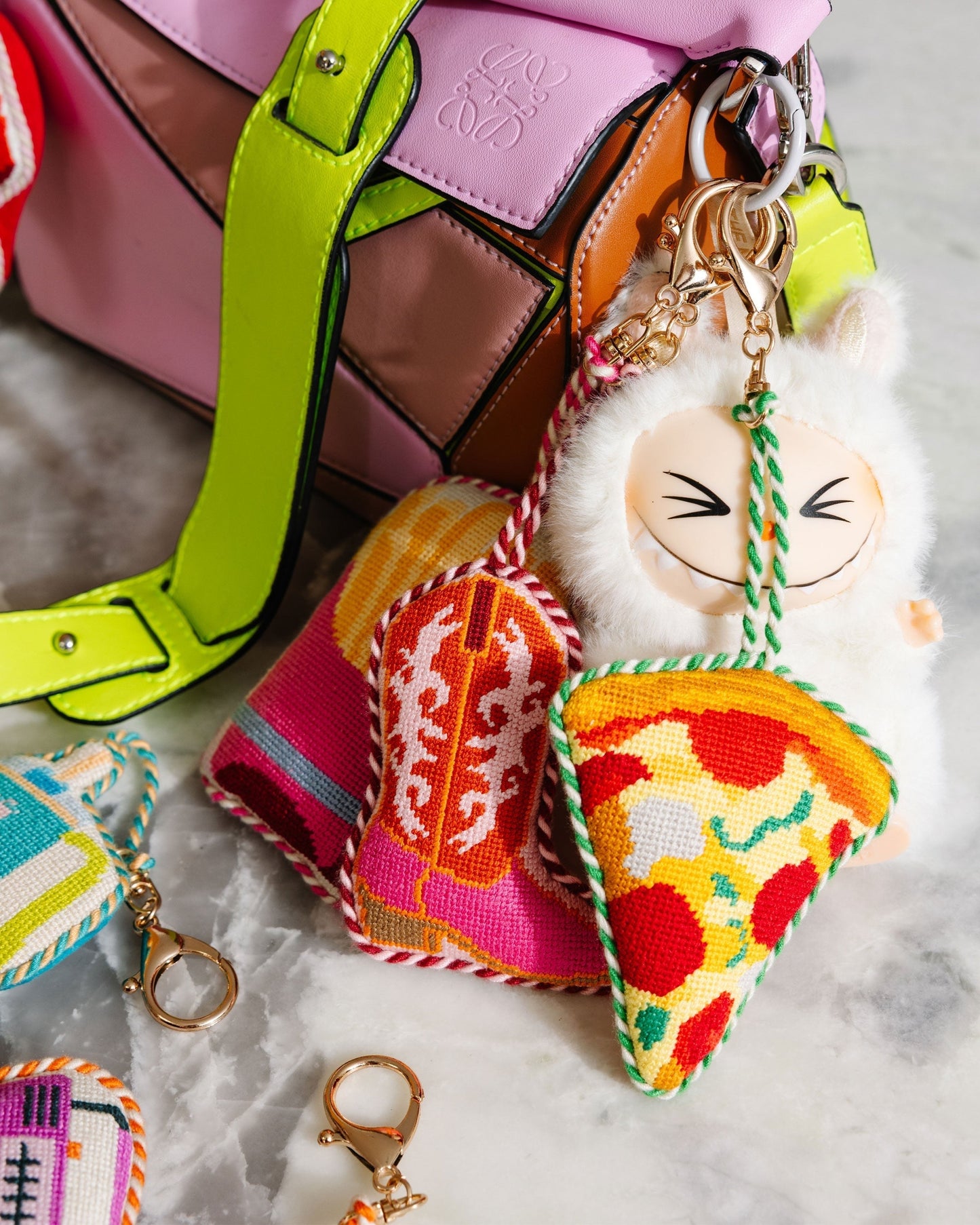 Cowboy Boot Bag Charm