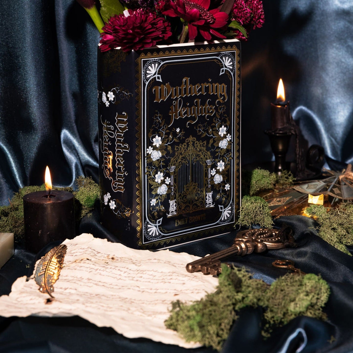 Wuthering Heights Large Book Vase