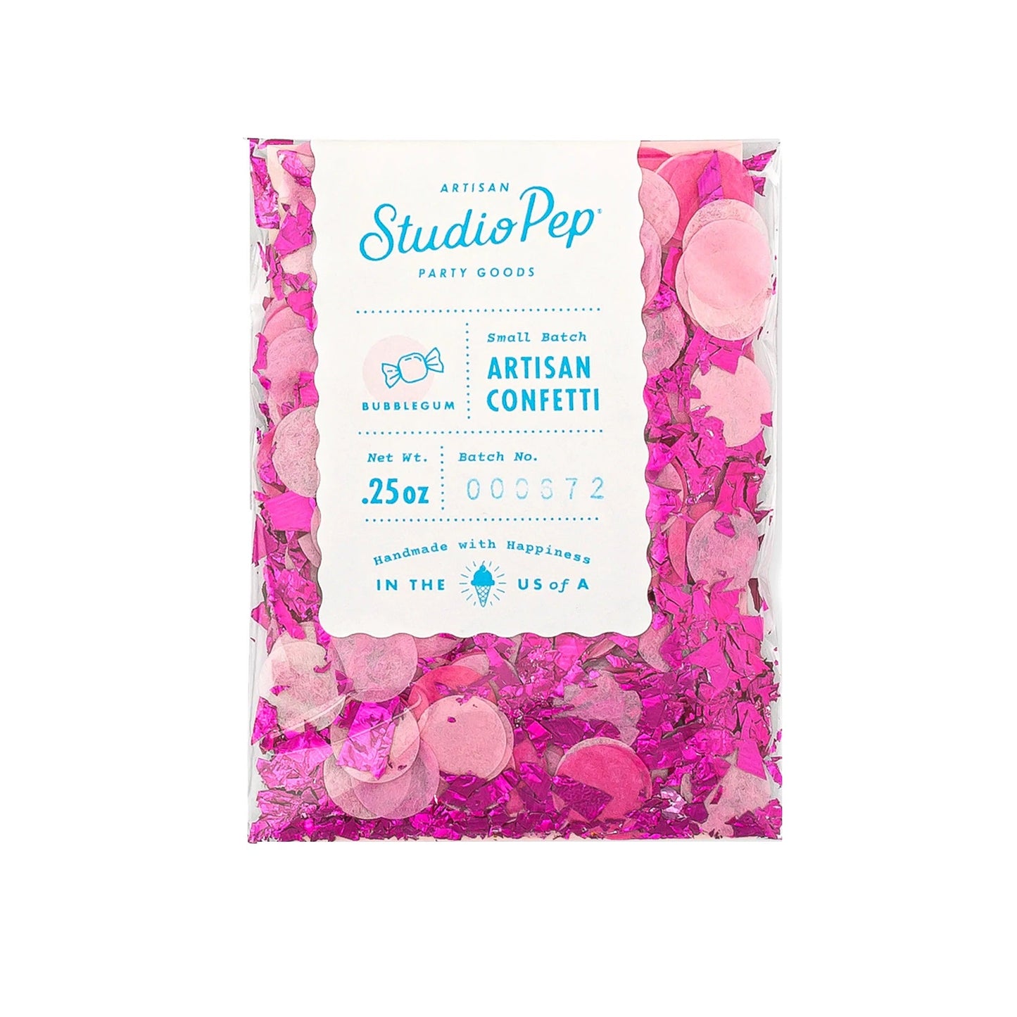 Pink Bubblegum Confetti