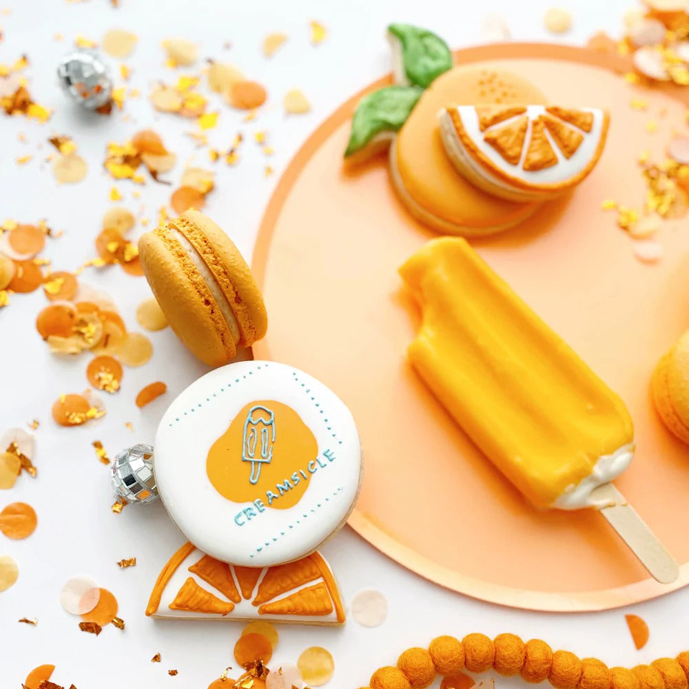 Orange Creamsicle Artisan Confetti