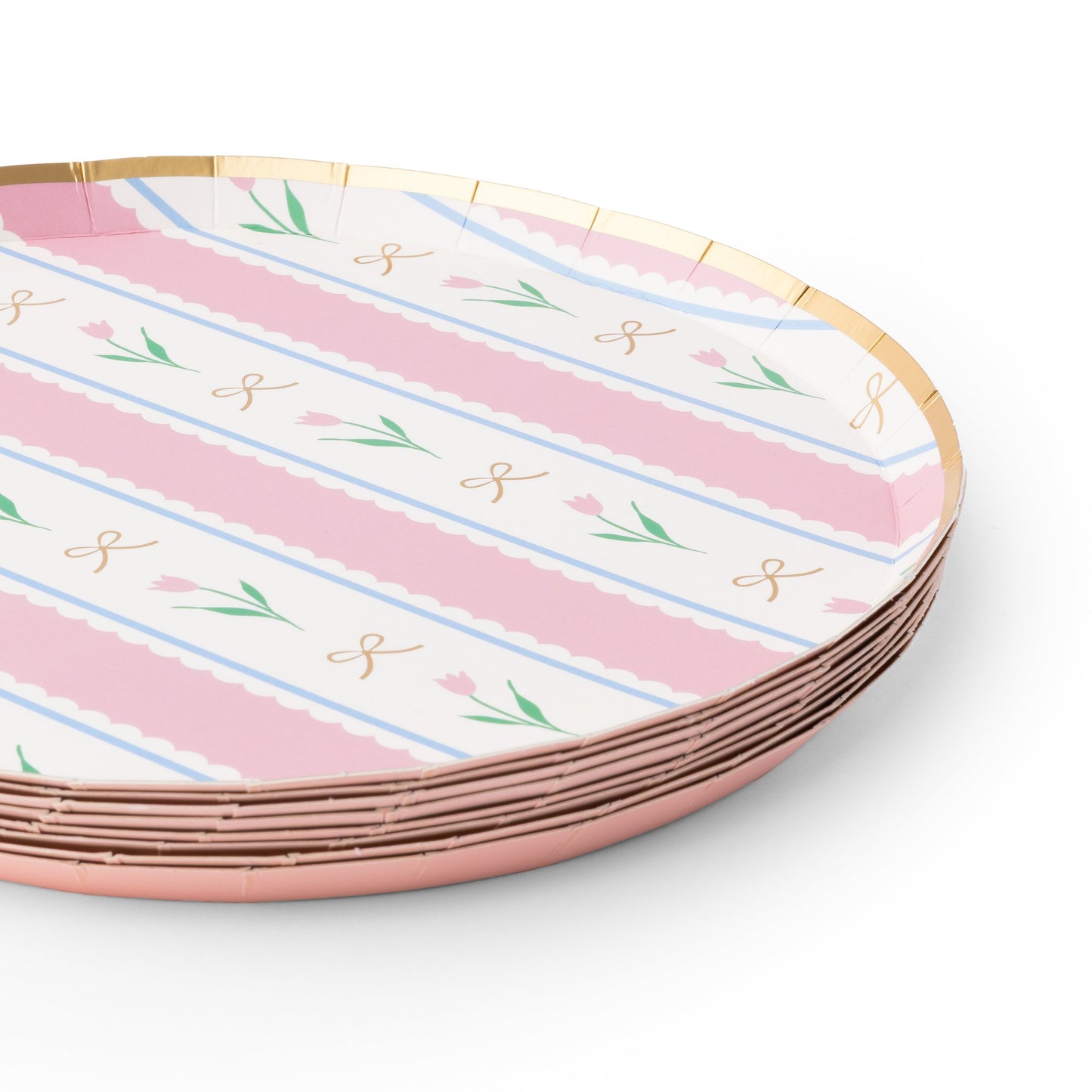 Easter Pastel Floral Small Plates (multipack)