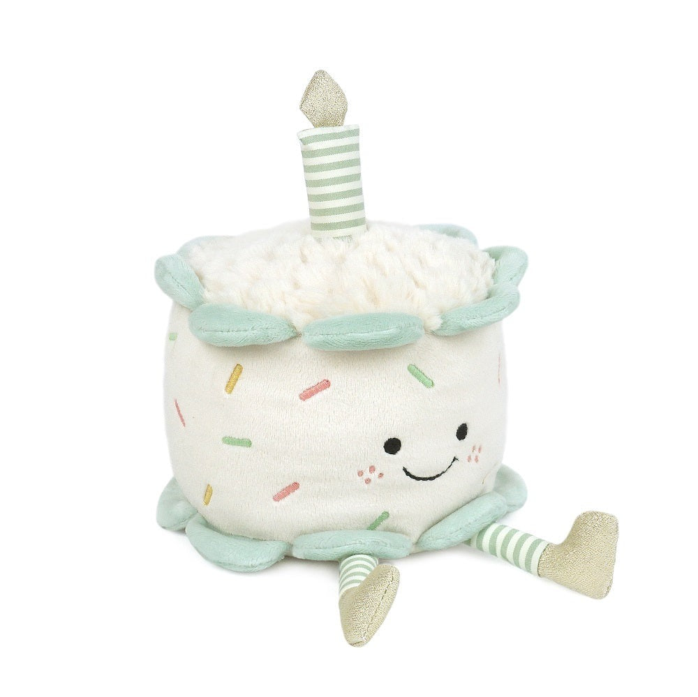 Birthday Cake Plush Toy by Mon Ami