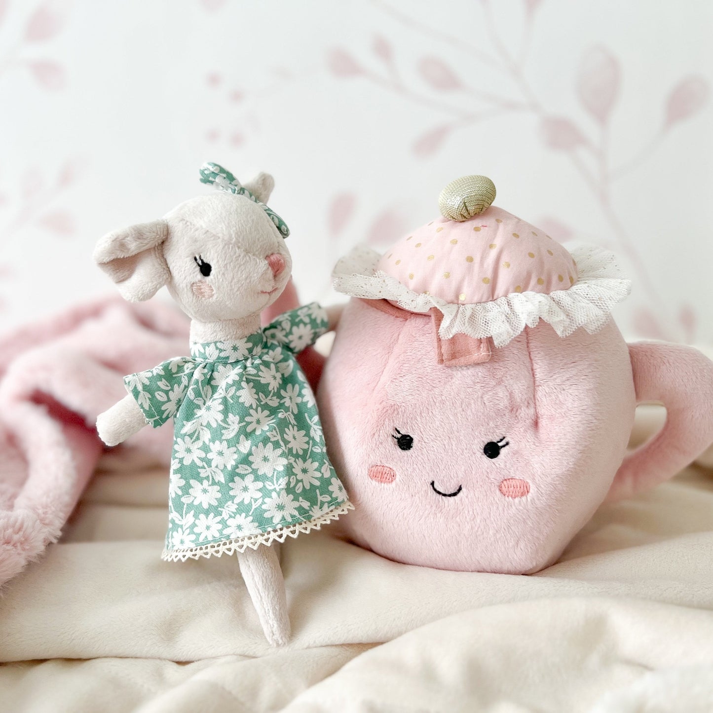 Tea Time Activity Plush Set by Mon Ami