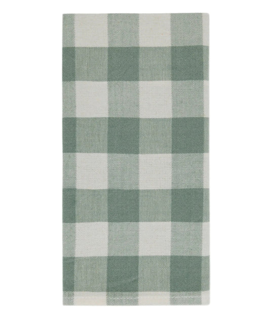 Gingham Sage Green Napkins