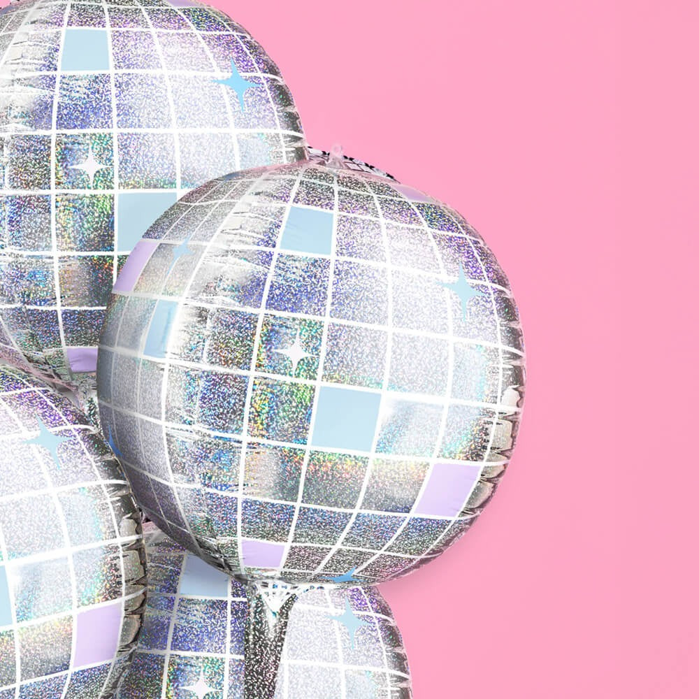 Disco Ball Balloon Set