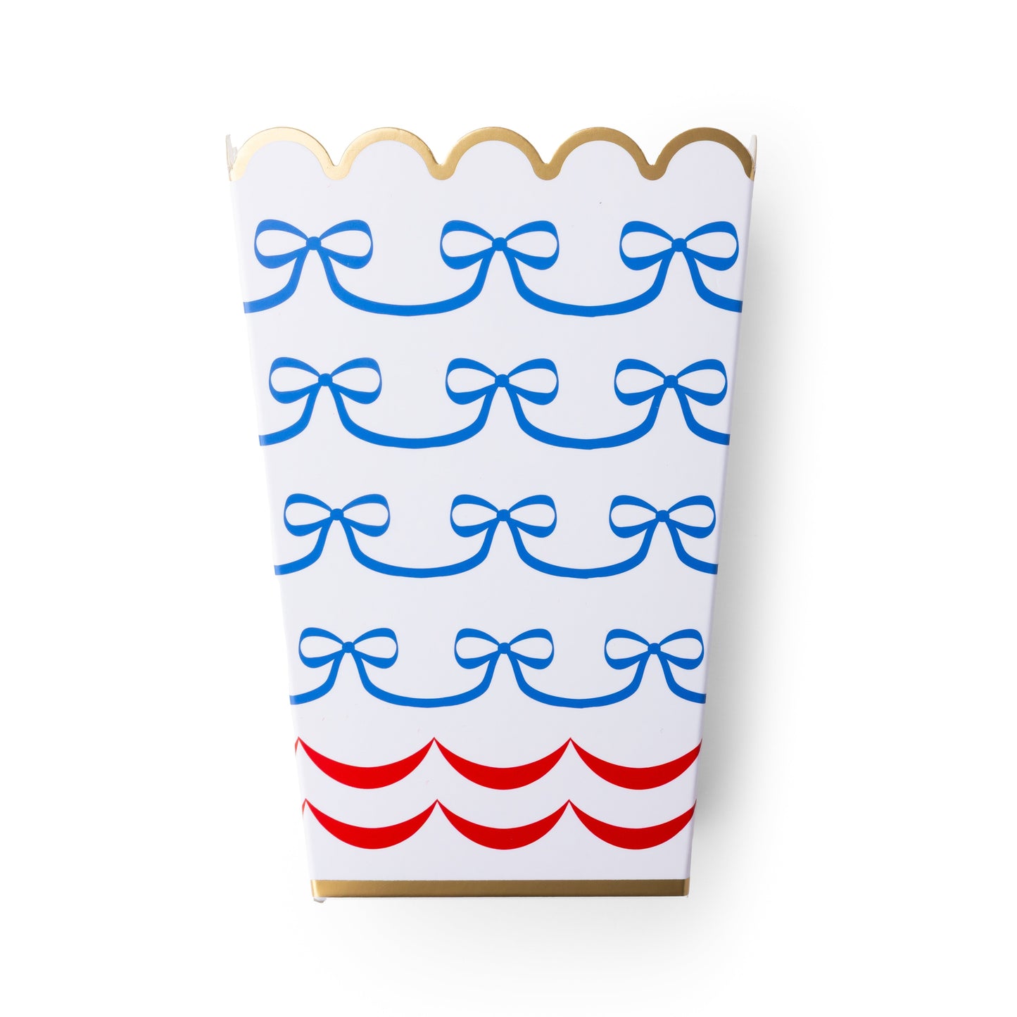 4th of July Bow Flag Popcorn Boxes