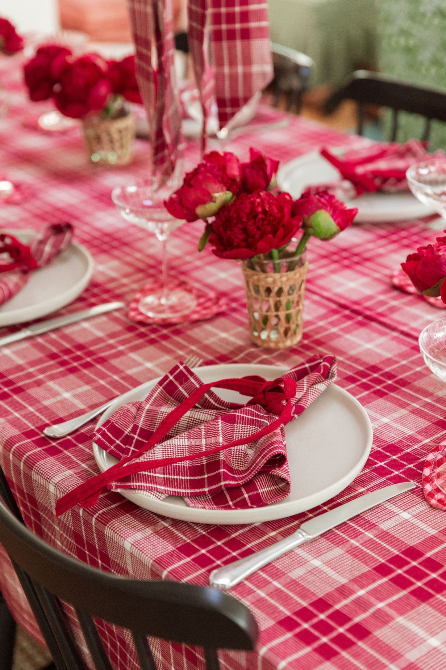 ROSEHILL PLAID - Tablecloth