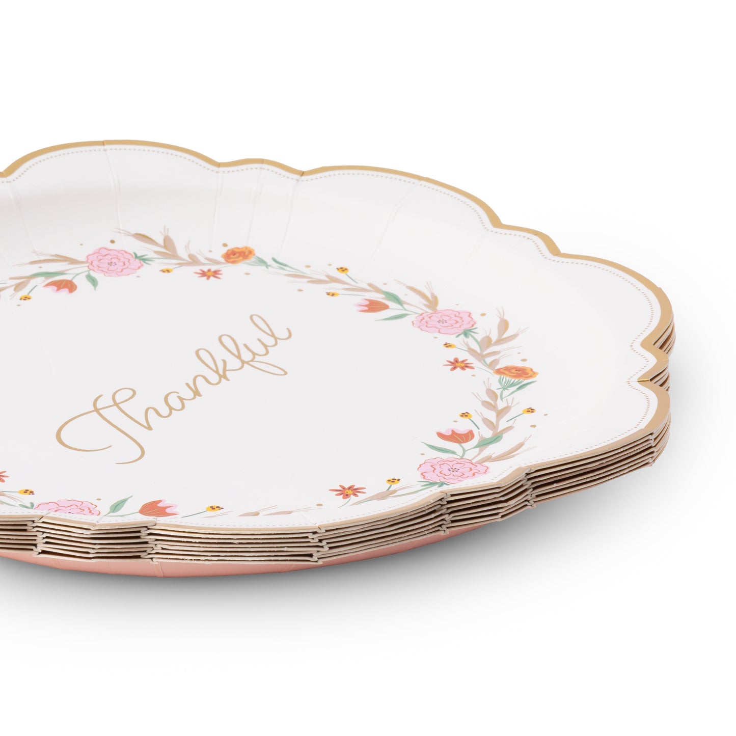 Thankful Large Classic Dinner Plates