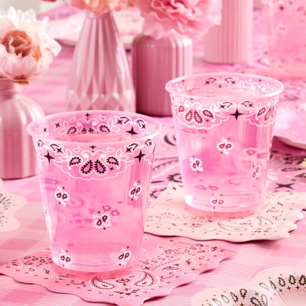 Cowgirl Party Cups | 16 Reusable Cups