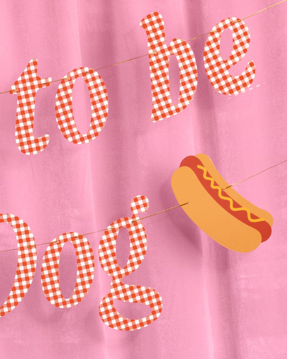 Hot Dog Banner