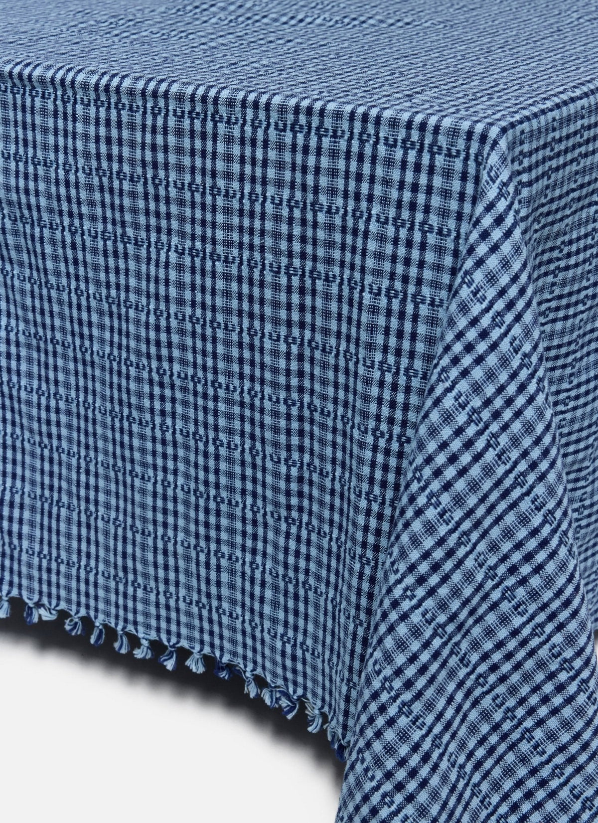 Soho Two Toned Indigo Tablecloth