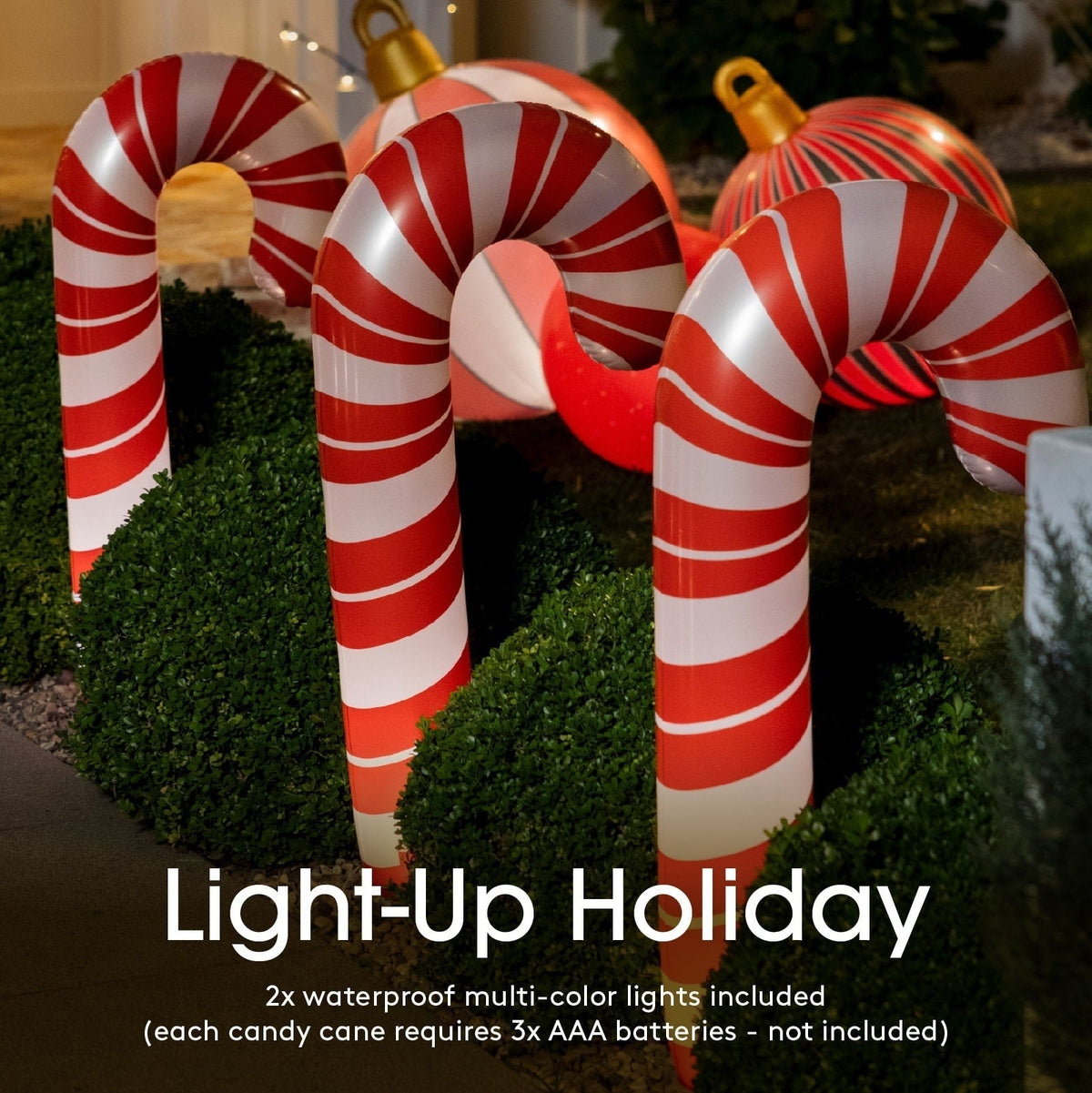 Inflatable Candy Canes