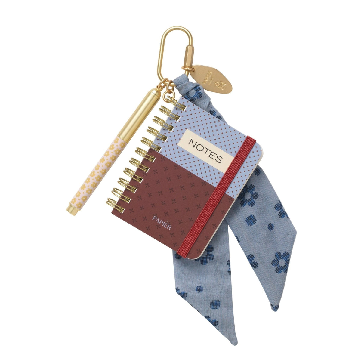 Pocket Notes Notebook Bag Charm