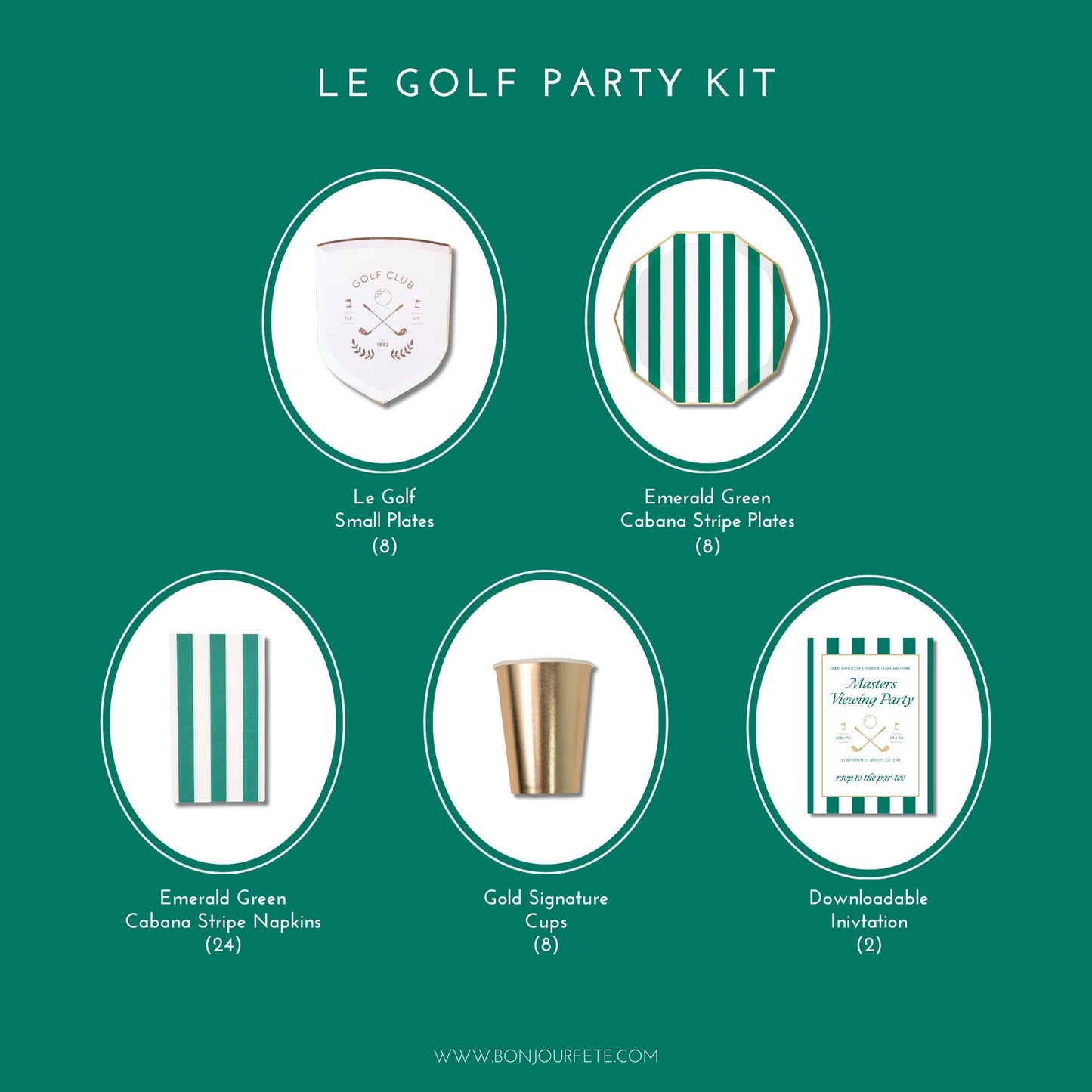 Le Golf Party Kit