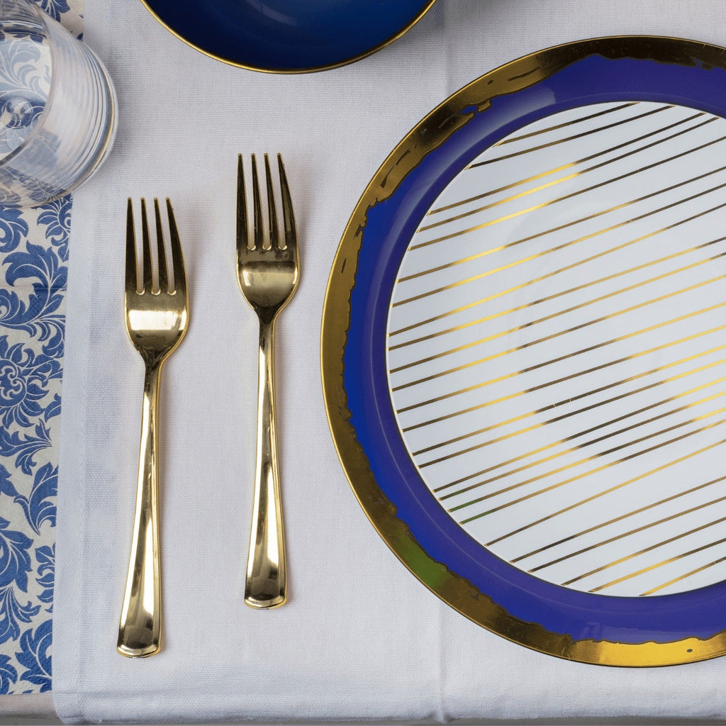 Gold Plastic Forks
